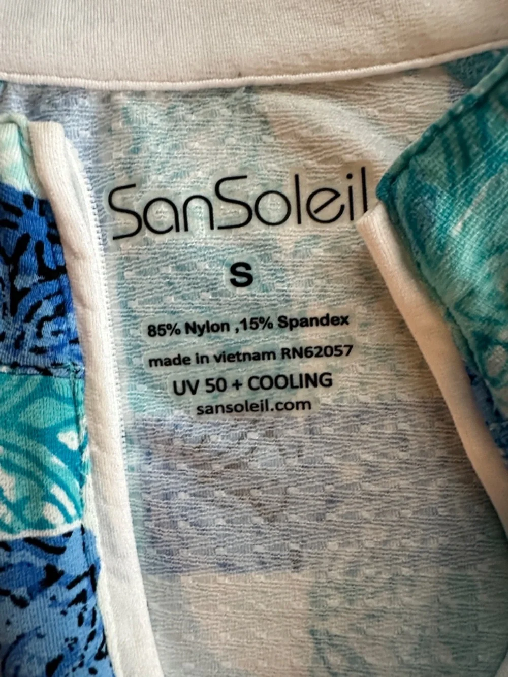 San Soleil 1/4 zip top - Picture 4 of 7